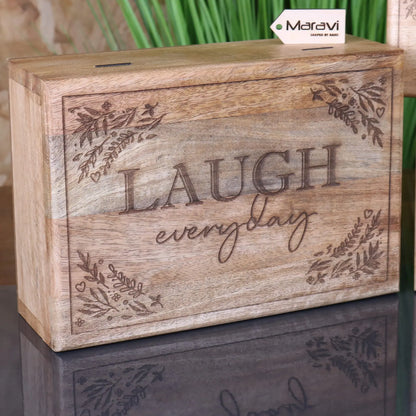 Noakh Set of 3 Live Laugh and Love Boxes - Closer Look of Laugh Everyday Box