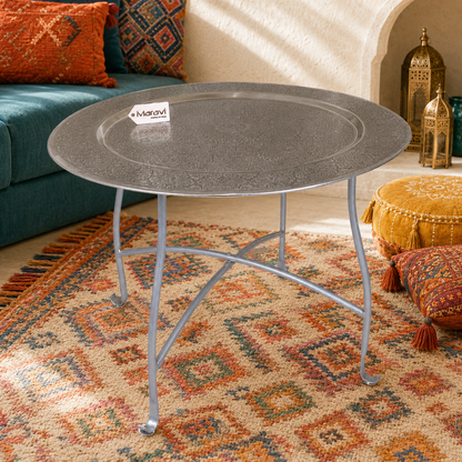 Jadida Moroccan Tray Table 60cm - Lifestyle Image 2