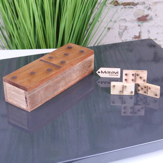 Jeyra Wooden Dominoes Set - Main Image