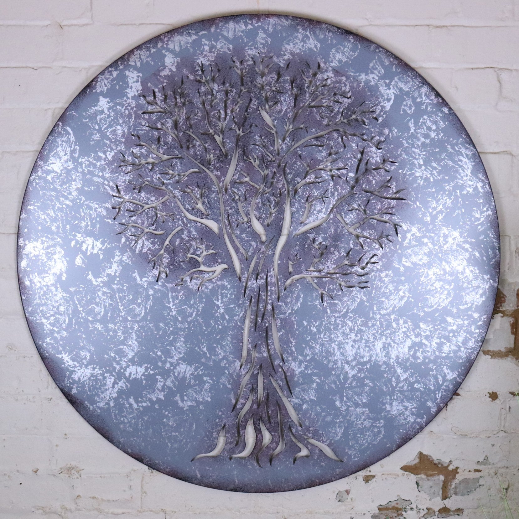 Kailora Tree Metal Garden Wall Art 100cm - Main Image