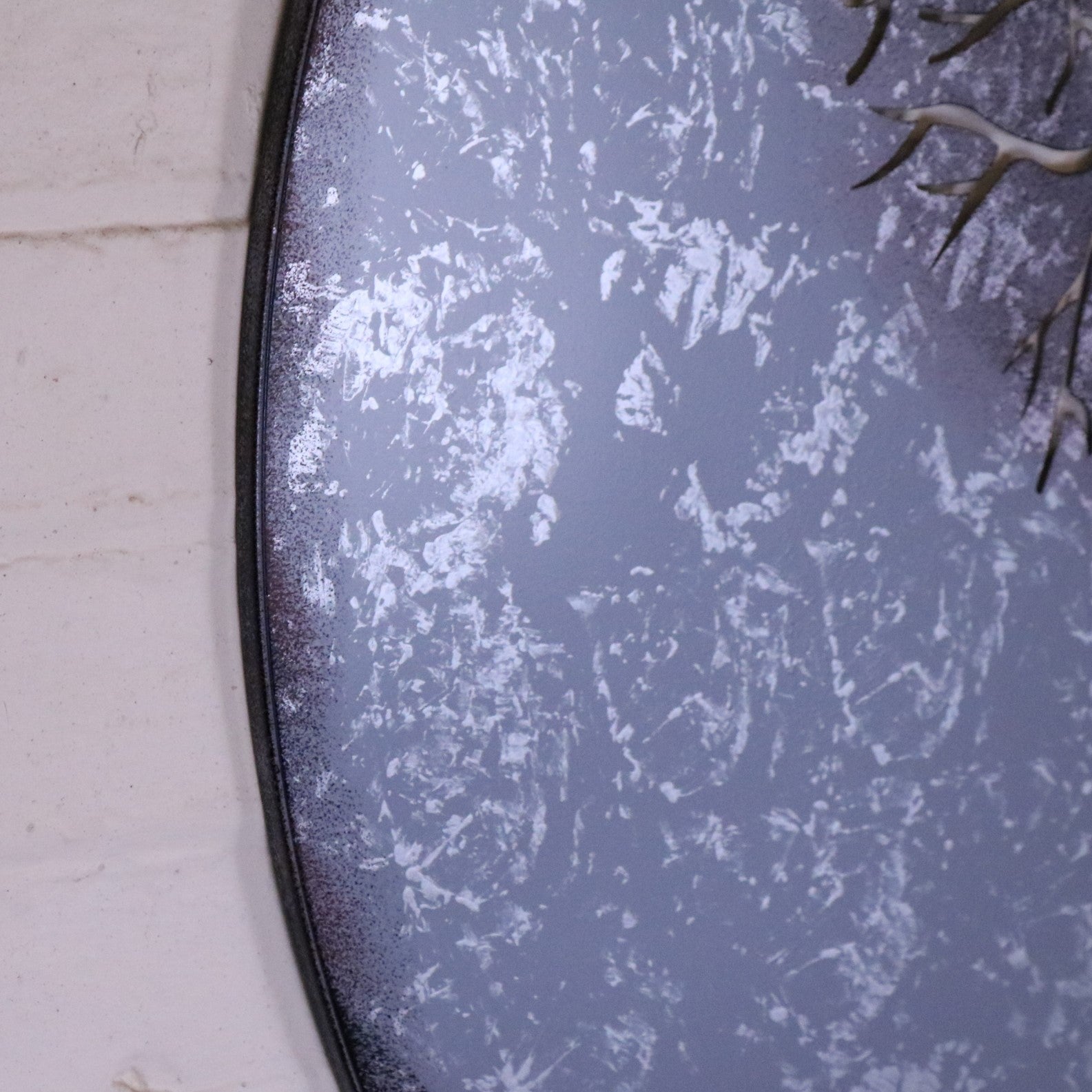 Kailora Tree Metal Garden Wall Art 100cm - Closeup of Side