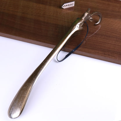 Kaisa Ram's Head Antique Style Shoe Horn Antique Gold - Main Image
