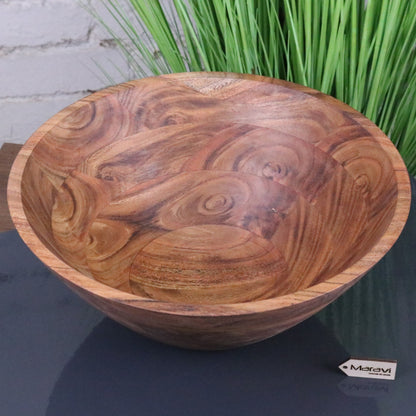 Kalindi Wooden Fruit Bowl 36cm - Main Image