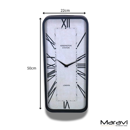 Kanira Slim Wall Clock 50cm - Dimensions