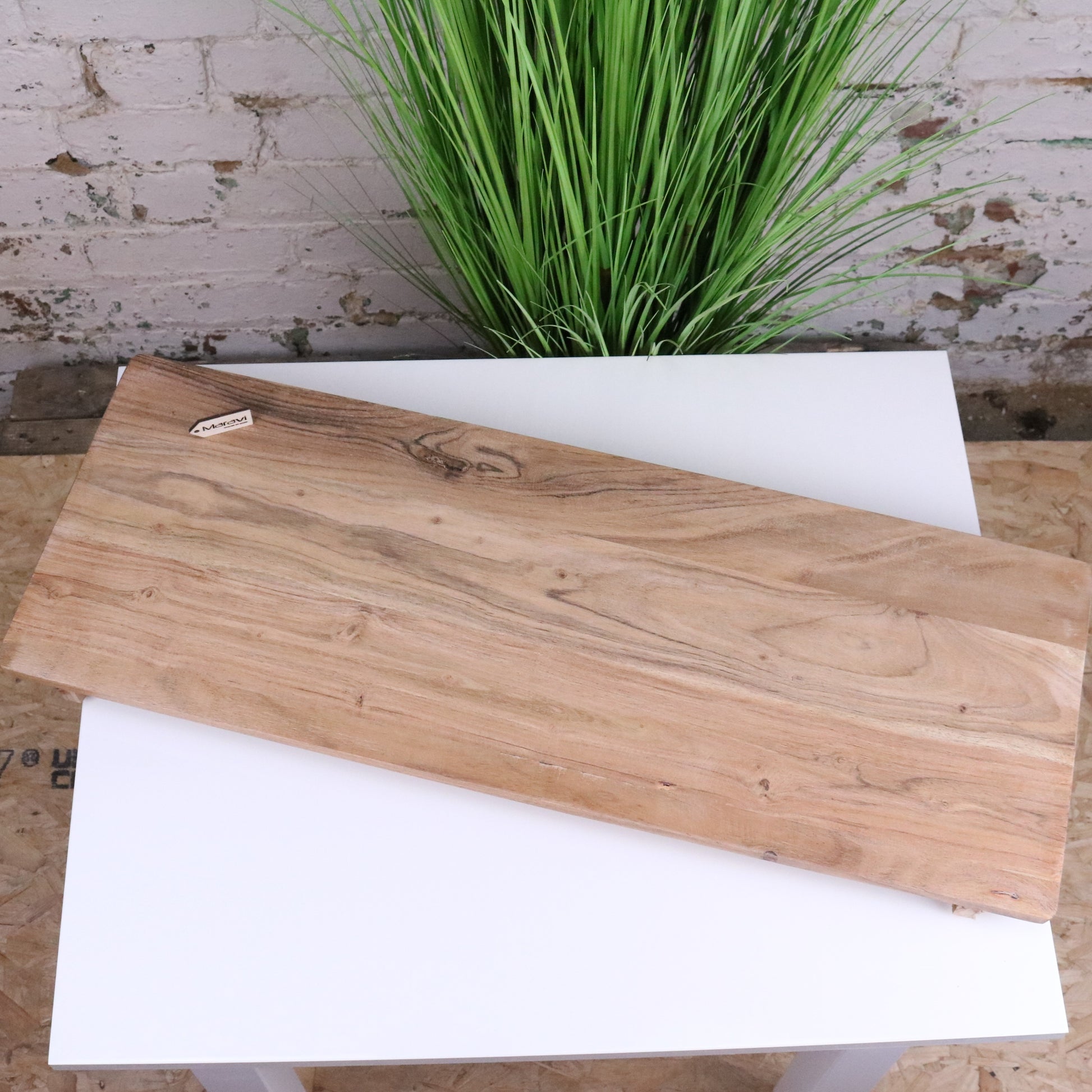 Lumira 80cm Mango Wood Large Serving Board - Top View