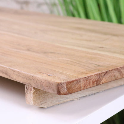 Lumira 80cm Mango Wood Large Serving Board - Closeup of Corner 2
