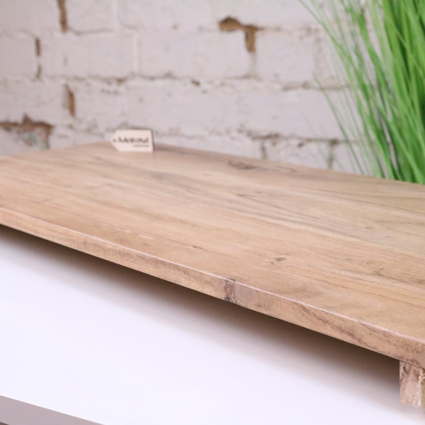 Lumira 80cm Mango Wood Large Serving Board - Side View