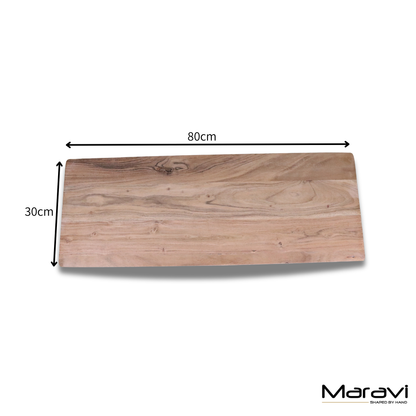 Lumira 80cm Mango Wood Large Serving Board Dims