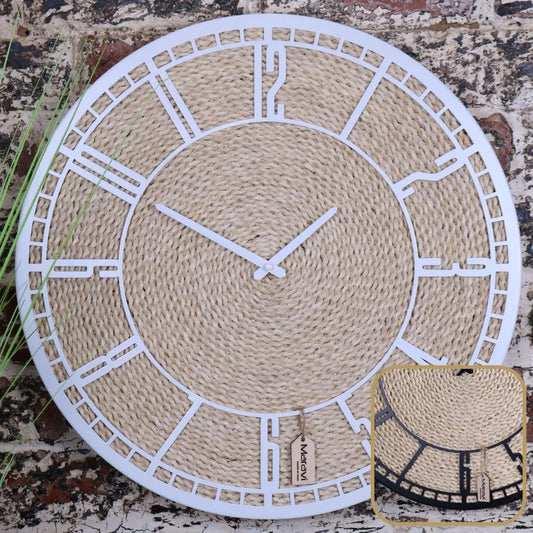 Malada Husk Wall Clock 50cm - Main Image