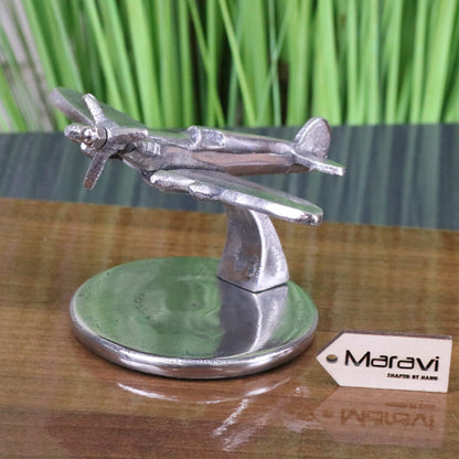 Meghna 16cm Spitfire Model Ornament - Angled Front View