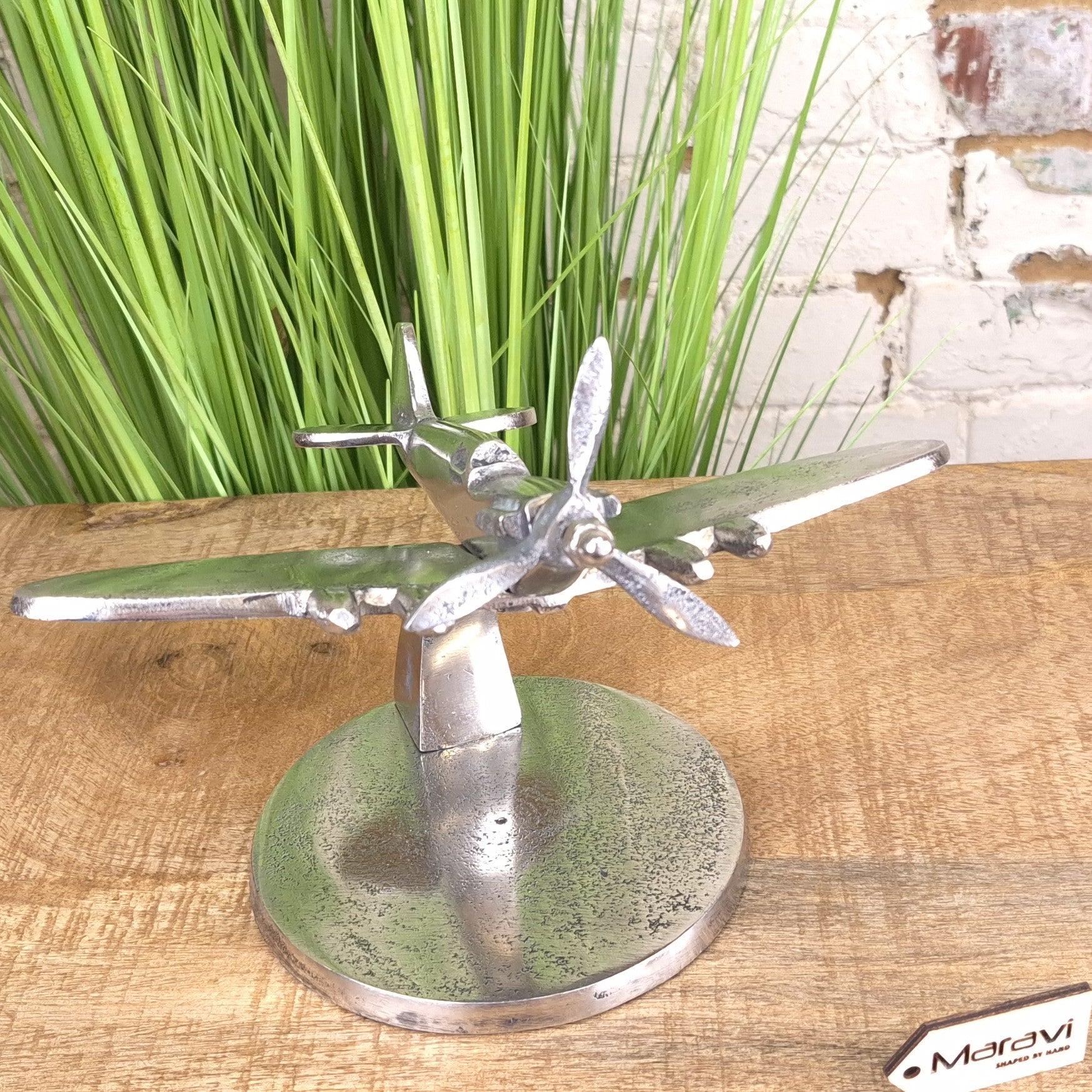 Meghna 20cm Spitfire Model Ornament - Front View