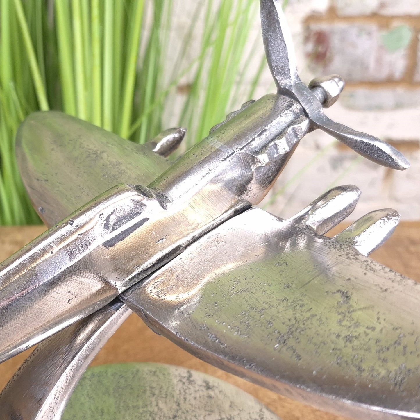 Meghna 20cm Spitfire Model Ornament - Closeup Cockpit