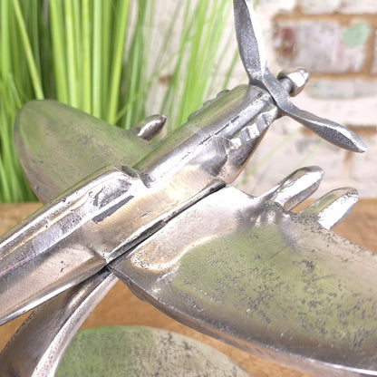 Meghna 20cm Spitfire Model Ornament - Closeup Cockpit