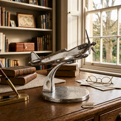 Meghna 20cm Spitfire Model Ornament - Lifestyle Image
