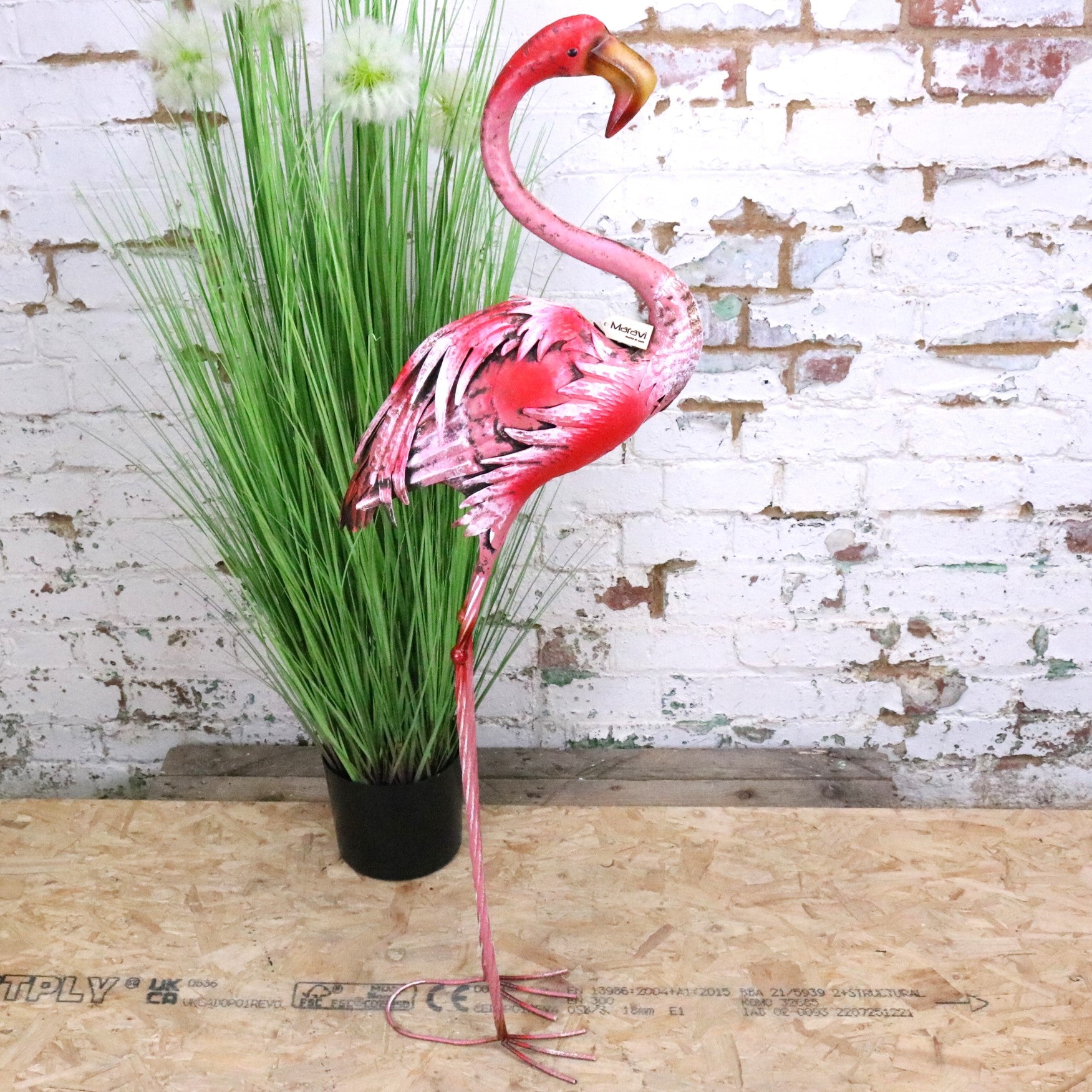 Nala Flamingo Garden Ornament 119cm - Main Image