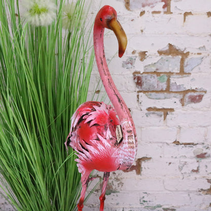 Nala Flamingo Garden Ornament 119cm - Front View