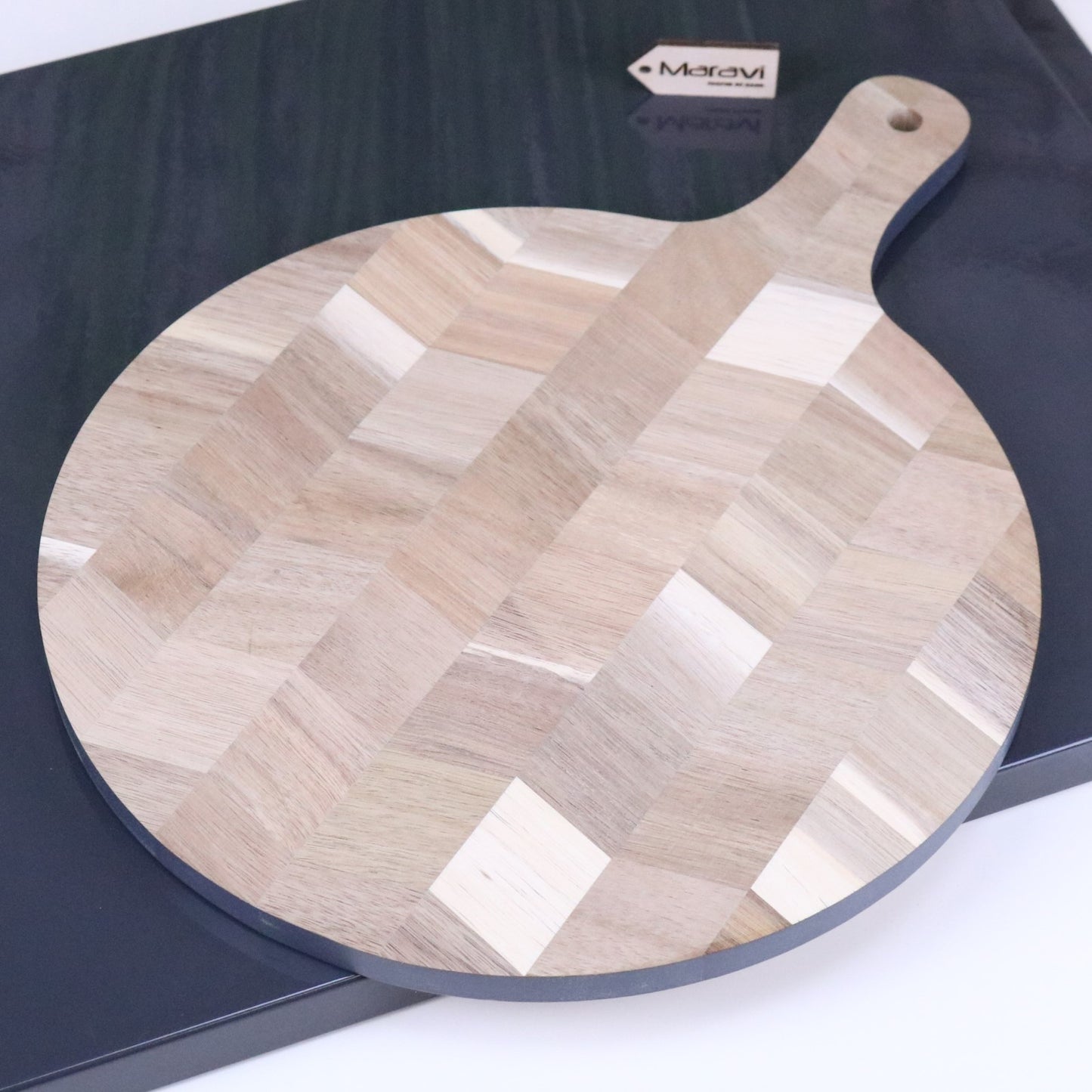 Navora Round Wooden Serving Board 40cm - Main Image