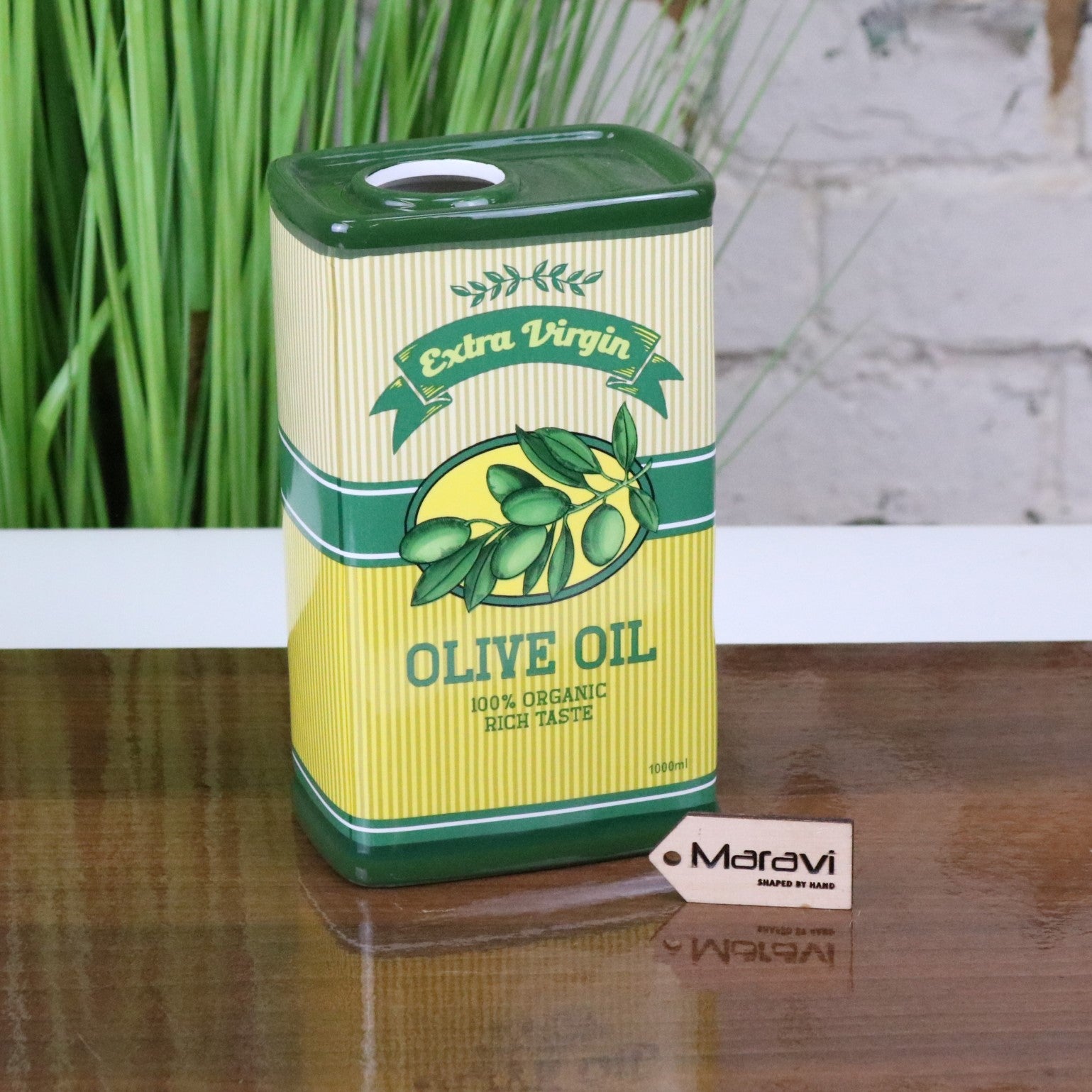 Norika Olive Oil Can Kitchen Vase - Main Image
