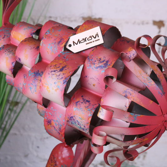 Ravika Flamingo Garden Ornament 105cm - Closeup of Body