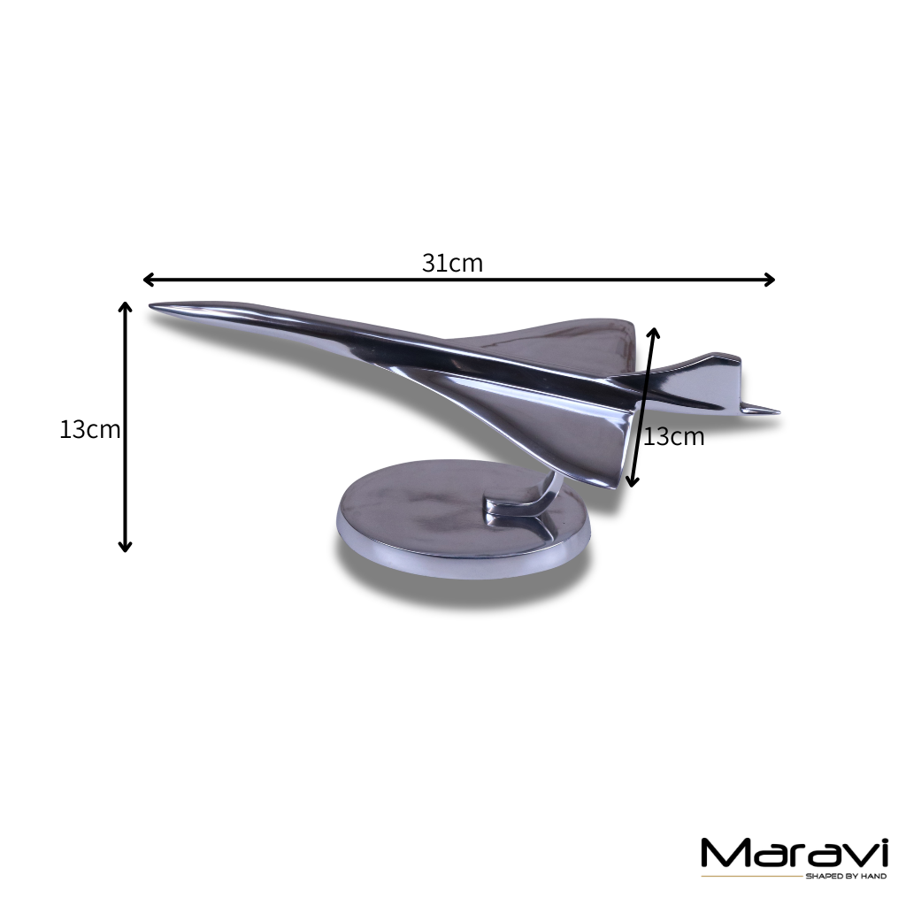 Saran Concorde Plane Model - DImensions