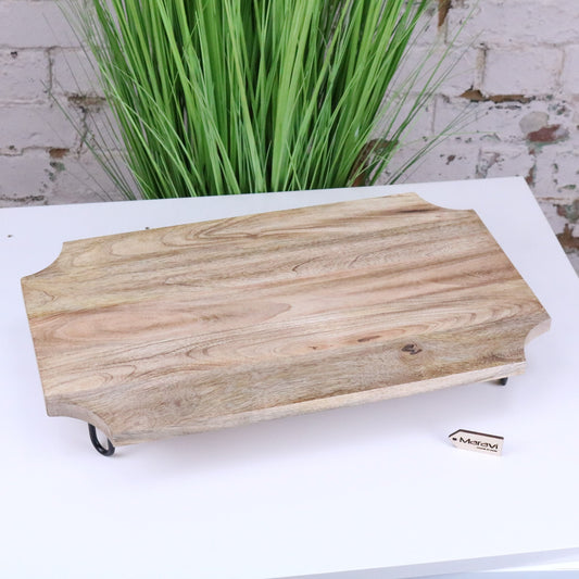 Takli Chopping Serving Board on Legs 50cm - Main Image
