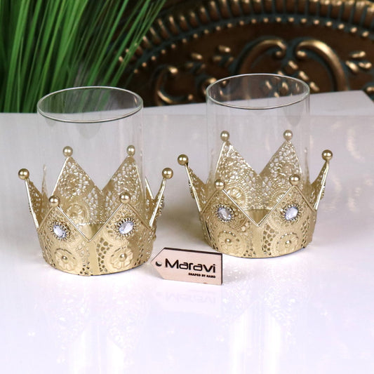 Talika Crown Candle Holder Set of 2 - Main Image