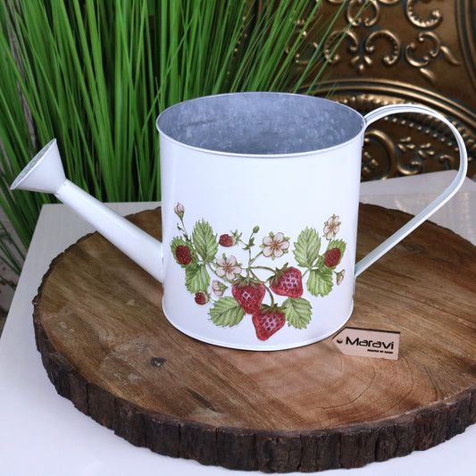 Thaniya Strawberry Field Watering Can Planter - Main Image