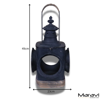 Virani Vintage Style Railway Lantern Dimensions