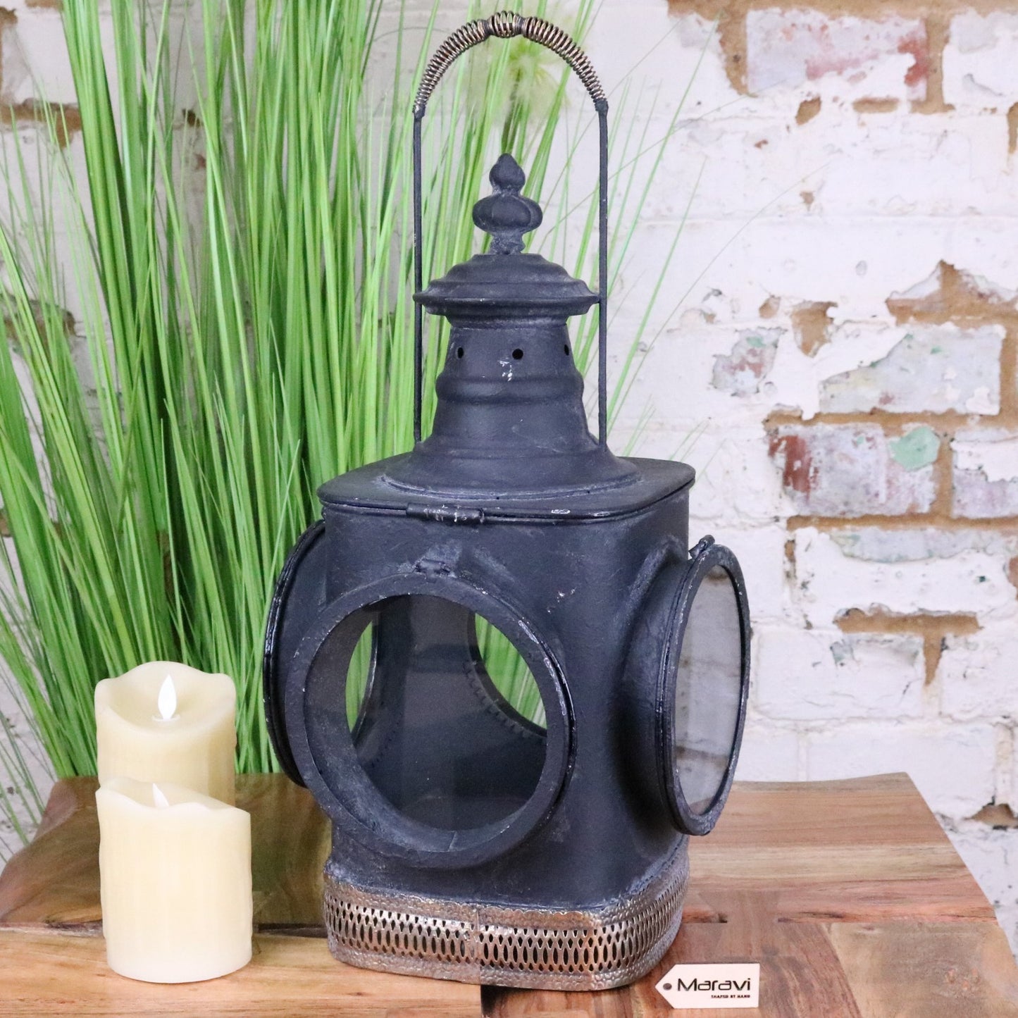 Virani Vintage Style Railway Lantern - Main Image