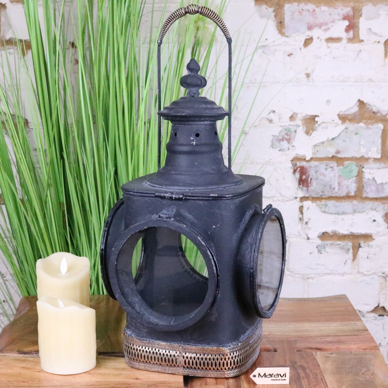 Virani Vintage Style Railway Lantern - Main Image