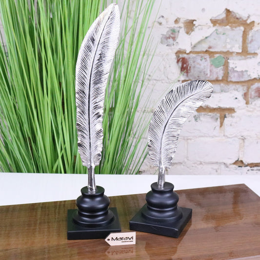 Zanira Feather Ornament Set of 2 - Main Images