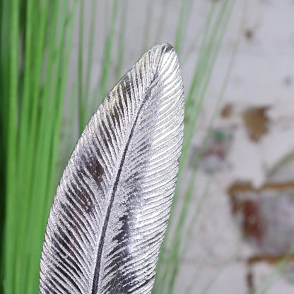Zanira Feather Ornament Set of 2 - Closeup of Feather Tip