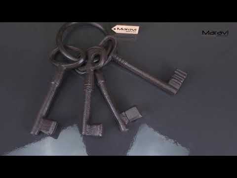 Bofli Large Ornamental Keys Bunch Product Video