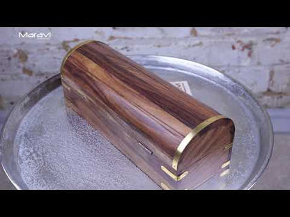 Dala Chest Style Pen Box with Secret Compartment Product Video