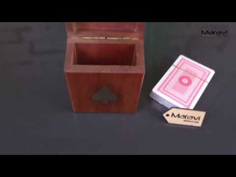 Harra Sheesham Wood Playing Card Box Product Video