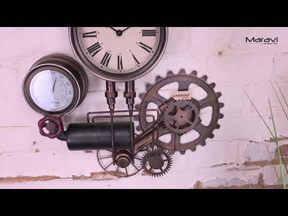 Navika Pipe Industrial Wall Clock Product Video