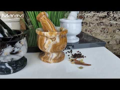 Doli Mini Marble Pestle and Mortar Product Video