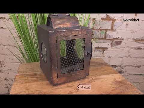 Ojasvi Industrial Style Candle Lantern Product Video