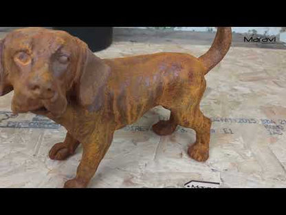 Rusty Dog Garden Ornament 32cm Product Video