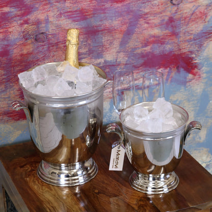 Lehal Champagne Bucket and Mini Ice Bucket Set Side View