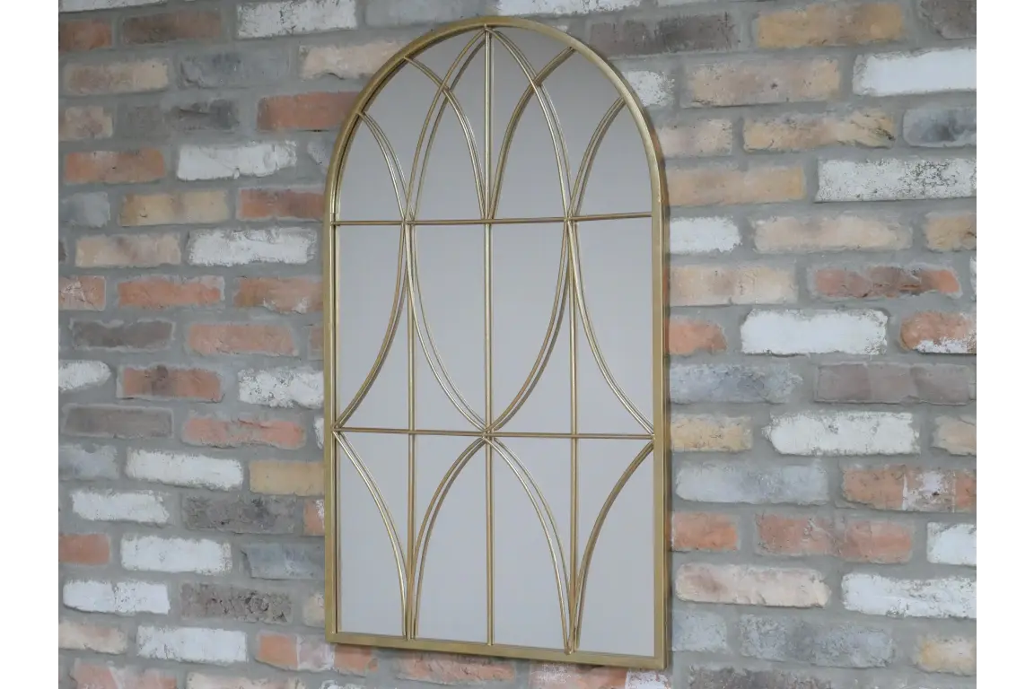 Tanrai Gold Arch Mirror 100cm Main Image