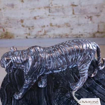 Birbal Bronze Tiger Ornament Top View