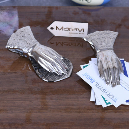 Nalot Hand Shaped Luxury Desk Paper Holder Main Image