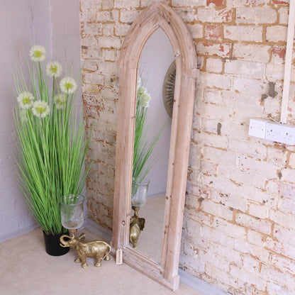 Betul Full Size Wooden Arch Mirror Main Image