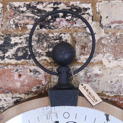 Pocket Watch Style Large Wall Clock Closeup of Handle