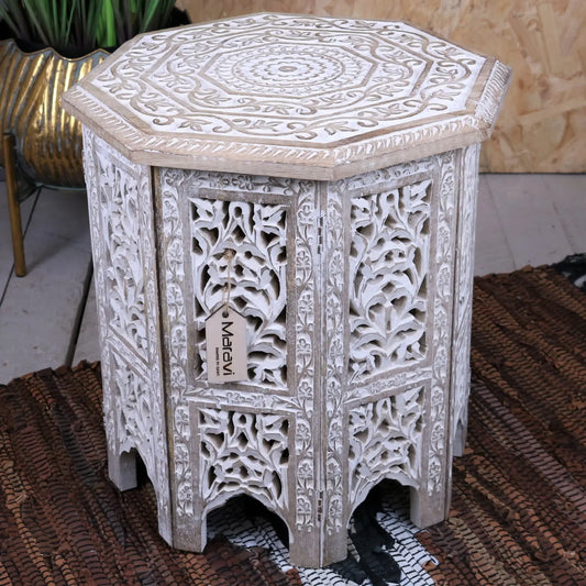 Saidia Moroccan Octagonal Side Table - Main Image