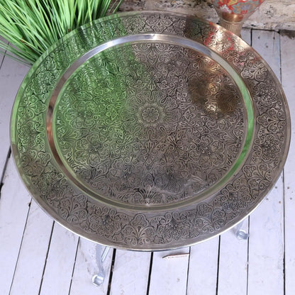Jadida Moroccan Tray Table 60cm - Top View