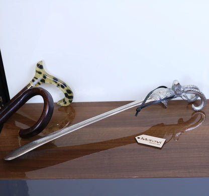 Khosa Ram's Head Antique Style Shoe Horn Main Image