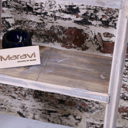 Solwa Decorative Ladder Closeup of Shabby Chich FInish